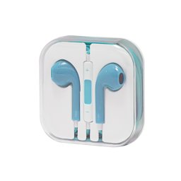 Slusalice za iPhone 6 svetlo plave 3,5mm