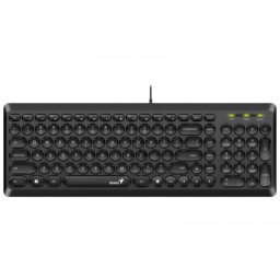 GENIUS Slimstar Q200 USB YU crna tastatura