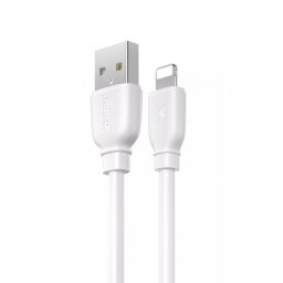 USB kabel Remax Suji Pro RC-138i iPhone Lightning 2.4A beli 1m