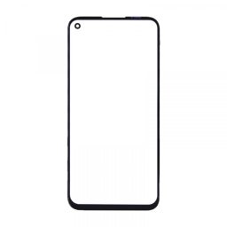 Staklo za touch screen Huawei P40 Lite crno+OCA (OEM-MX)