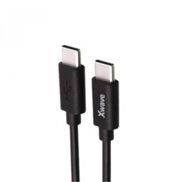 Xwave kabl Tipe C na Tipe C 5Gbp/s 1m Crni