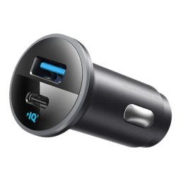 Anker autopunjač 52,5W Usb A+Type C crna