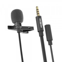 Mikrofon Moxom MX-AX35 3.5mm crni