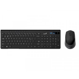 GENIUS SlimStar 8230 Wireless USB YU crna tastatura+ miš