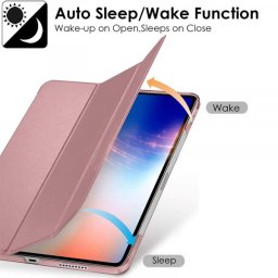Maska na preklop Tablet Stripes za iPad Pro 10.5 rose