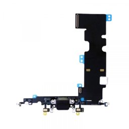Flet za iPhone 8 Plus sa konektorom punjenja crni