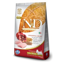 N&D Ancestral Grain hrana za pse Adult Mini - Piletina i nar 7kg