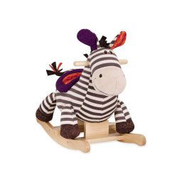 Plisana klackalica zebra B Toys