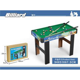 Bilijar drveni sa nogarima 184760