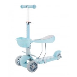 KikkaBoo trotinet makani BonBon 3in1 candy blue ( KKB80093 )