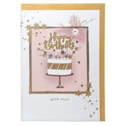 Viter čestitka hb party glitter ( SL533_4 )