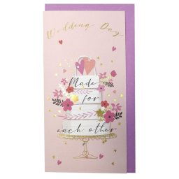 Viter čestitka wedding money coat 10x19cm ( SL580_13 )