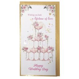 Viter čestitka wedding money coat 10x19cm ( SL580_11 )