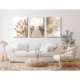 Moderne slike na platnu Boho pampas ms148