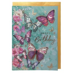 Viter čestitka lovely birthday 12x17cm ( CL22_6 )