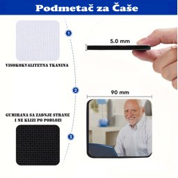 Podmetač za čaše mem Harold So Hideous