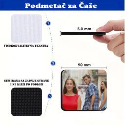Podmetač za čaše mem Boyfriend