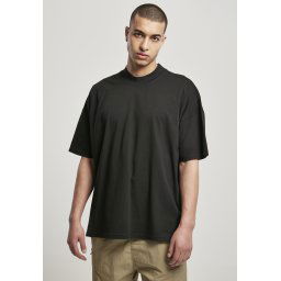 Oversized mock Neck Tee black