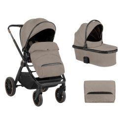 KikkaBoo Kolica Tiffany 2in1 set sa tvrdom korpom Beige ( KKB20153 )