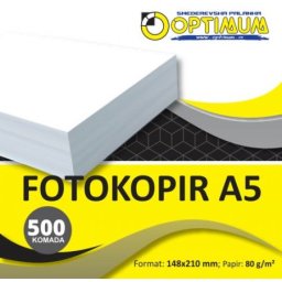 Papir fotokopir A5 FORMATA 1/500 80gr ( 47474 )