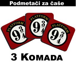 Podmetači za čaše Harry Potter (3 kom)