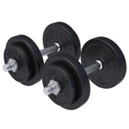 Gorilla Sports Set od 2 podesive bučice (Ukupno 20 kg) ( 100075-00006-0025 )