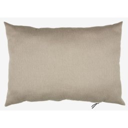 Jastuk za leđa velur 50x70 cm bež