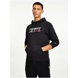 Tommy Hilfiger Jeans Sweatshirt - TJM ENTRY HOODIE black