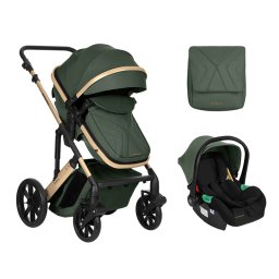 Kikka Boo Darling Premium kolica za bebe 3u1 Green
