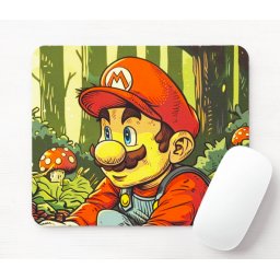 Podloge za miša Mario u pečurkama