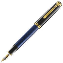 Nalivpero Souveran M800 (M)+poklon kutija G15 Pelikan 995571 crno-plavo
