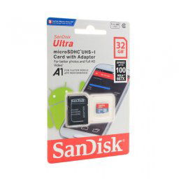 Mem. Kartica SanDisk SDHC 32GB Ultra Micro 100MB/s Class 10 sa adapterom CN