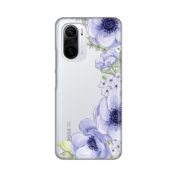 Maska Silikonska Print Skin za Xiaomi Poco F3/Mi 11i Blue Roses