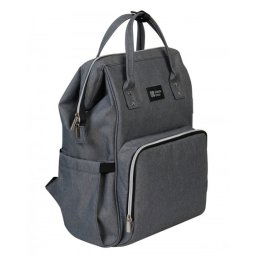 KikkaBoo torba za mame siena dark grey ( KKB80060 )