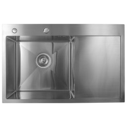 Čeliča sudopera SanDonna sa ocedom INOX