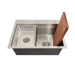 Čelična Inox Sudopera SanDonna HD6050 R sa Bogatom Opremljenom Setom