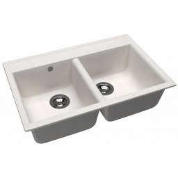 Granitna sudopera Astra 780 boja Bela