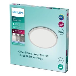 LED PLAFONJERA 15W 4000K NW SUPERSLIM CL550 IP44 PHILIPS