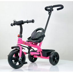 Tricikl Guralica Happybike model 448 - Gume od EVA pene - Roze