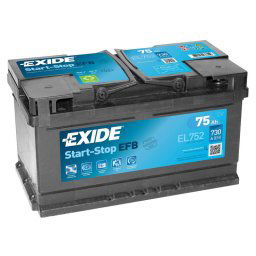 Exide Start&Stop EFB EL752 12V 75Ah