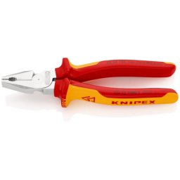Knipex kombinovana klešta izolovana 1000V VDE 180mm ( 02 06 180 )