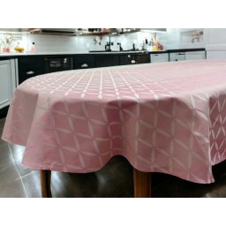 Stolnjak Okrugli 150cm Pink lotos ( VLK0001360 pinklotosokrugli )