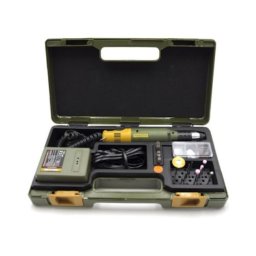 Proxxon precizna bušilica brusilica Micromot set baterija i punjač 34 pribora "zubarskog" kvaliteta 60/E 12-18V 40W P28515