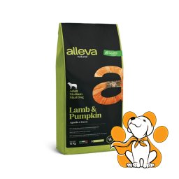 Alleva Natural Adult Medium/Maxi Lamb&Pumpkin 12kg, Jagnjetina i Bundeva