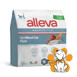 Alleva Equilibrium Sterilized Cat Fish 400g, Hrana Za Odrasle Sterilisane Mačke