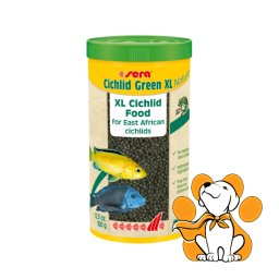 Sera Cichlid Green XL Hrana Za Ciklide, Granule, 350g