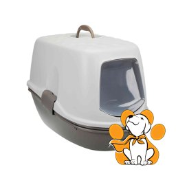 Trixie Cat Berto Toalet Sa Filterom Za Neutralisanje Mirisa, Bež-Sivi