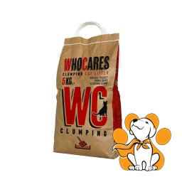 Who Cares Posip Za Mačke Grudvajući Clumping, 5kg