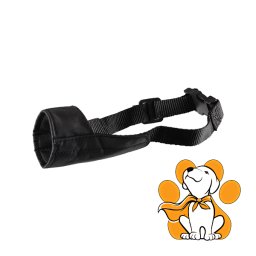 Flamingo Korpa Za Pse Sa Podesivom Klik Kopčom, Crna, Max 24cm