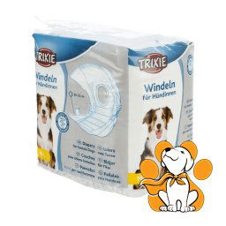 Trixie Diapers Female, Pelene Za Ženke - 12 Komada, 36-52cm, M-L